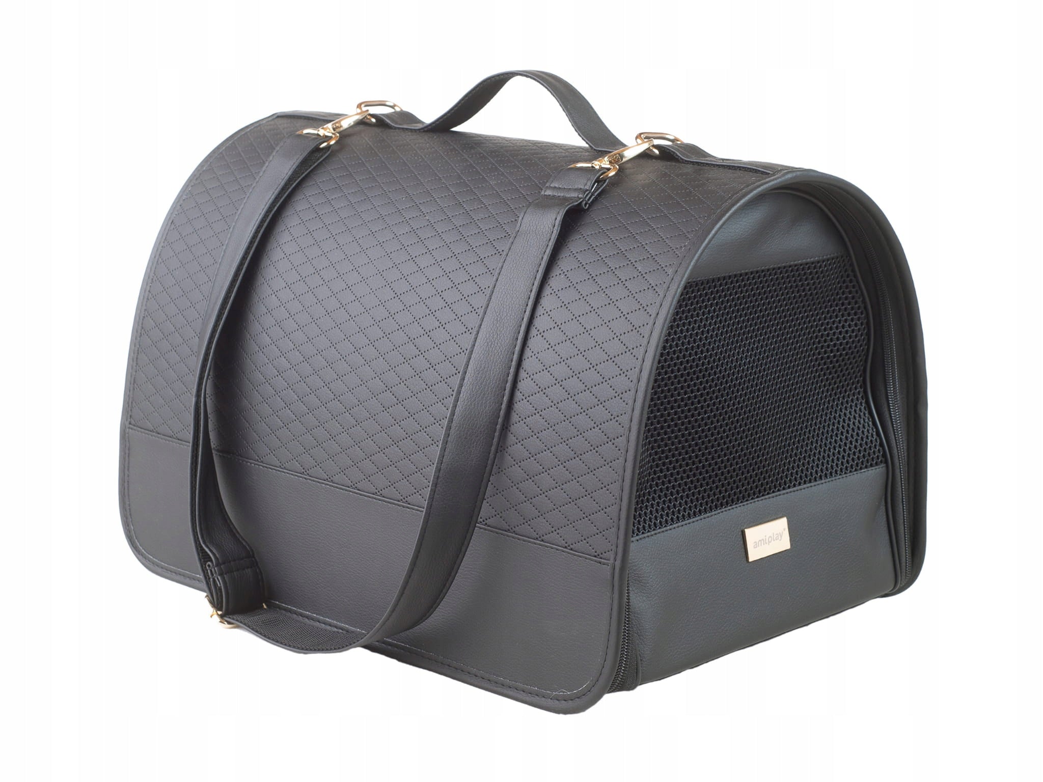 Transport BAG Amiplay New York M Black comfortable functional
