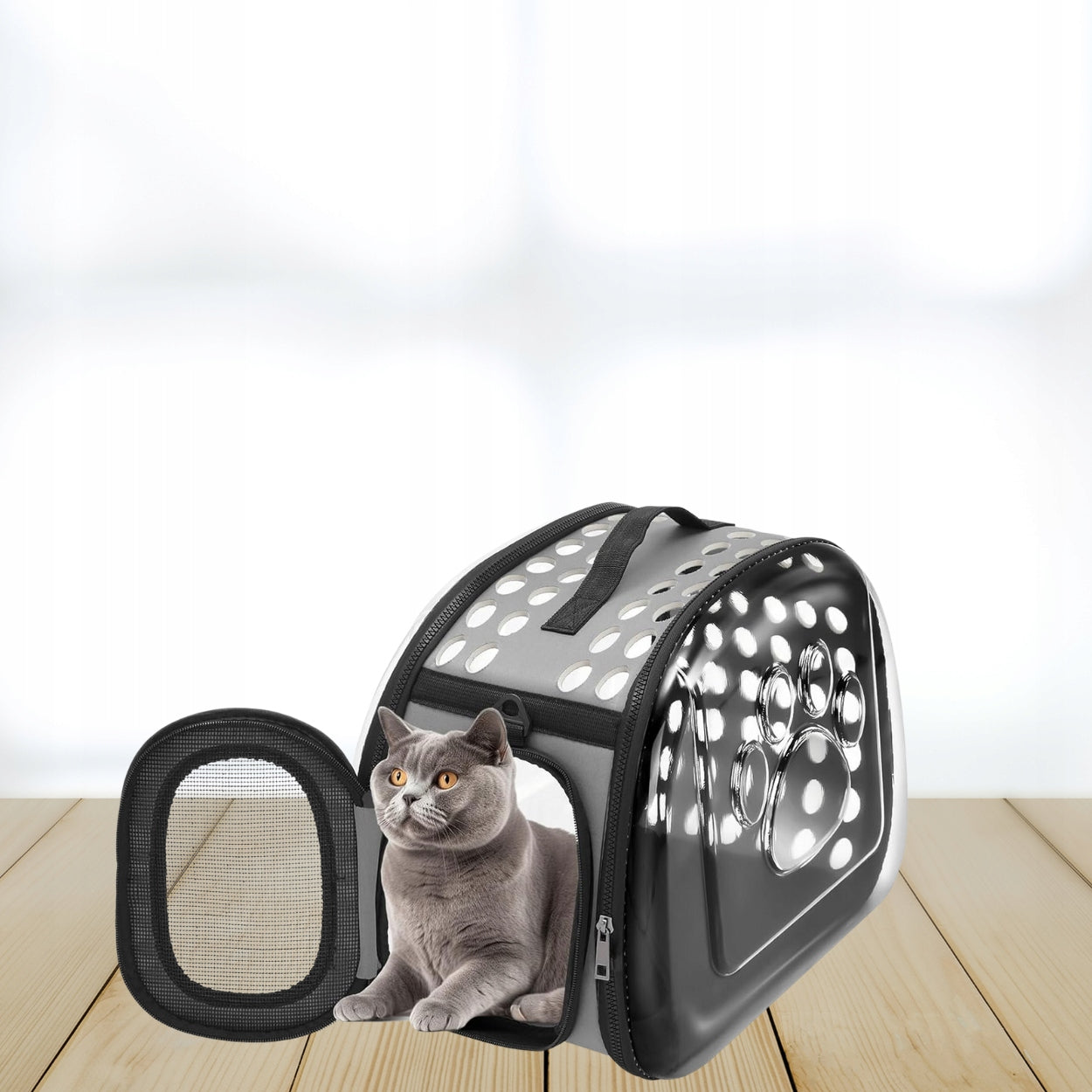 Transport Bag for Dog Cat Rabbit Travel Playpen Strong Foldable Product height 33 cm