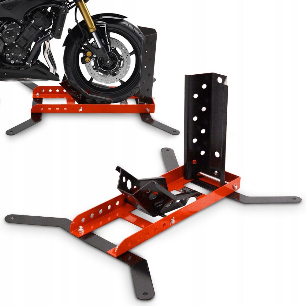 Transport handle for motorcycle motorbike 450kg red