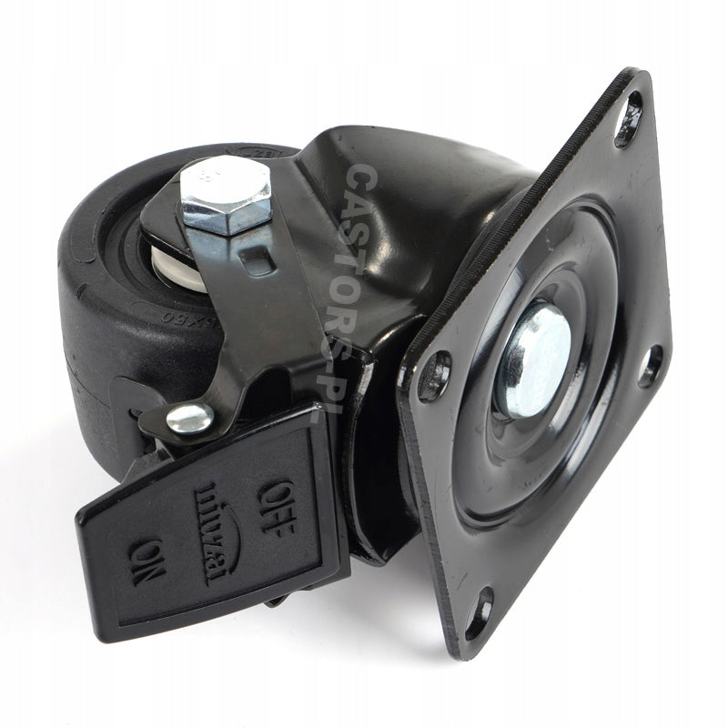 Transport wheels with brake SET 4PCS ZNY 75MM 2000 kg swivel 500kg Packaging status no packaging