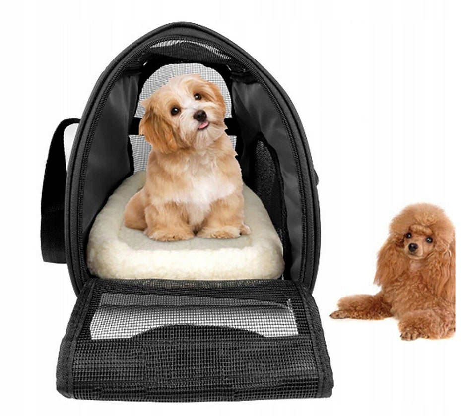 Transporter for Cat Dog Bag Backpack Folding Playpen Bed + Insert Product height 28.5 cm