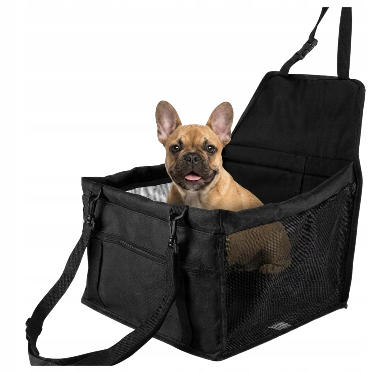 Transporter for Cat Dog Car Seat Mat Black