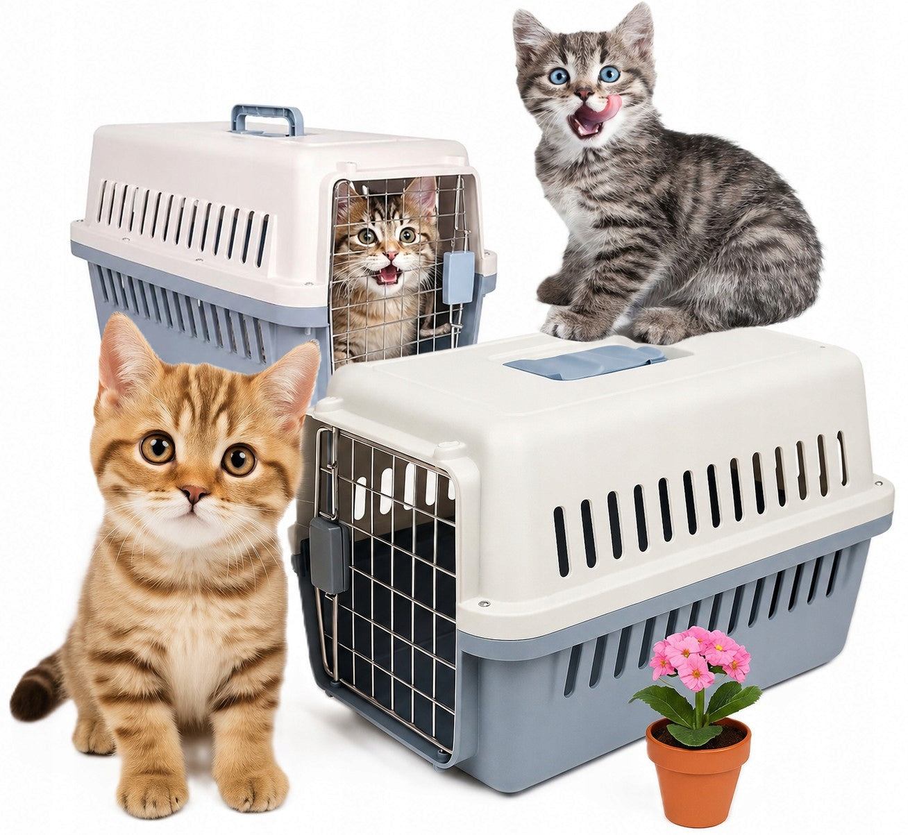 Transporter for Cat Dog Rabbit Playpen Cage Large Sturdy Box Cottage