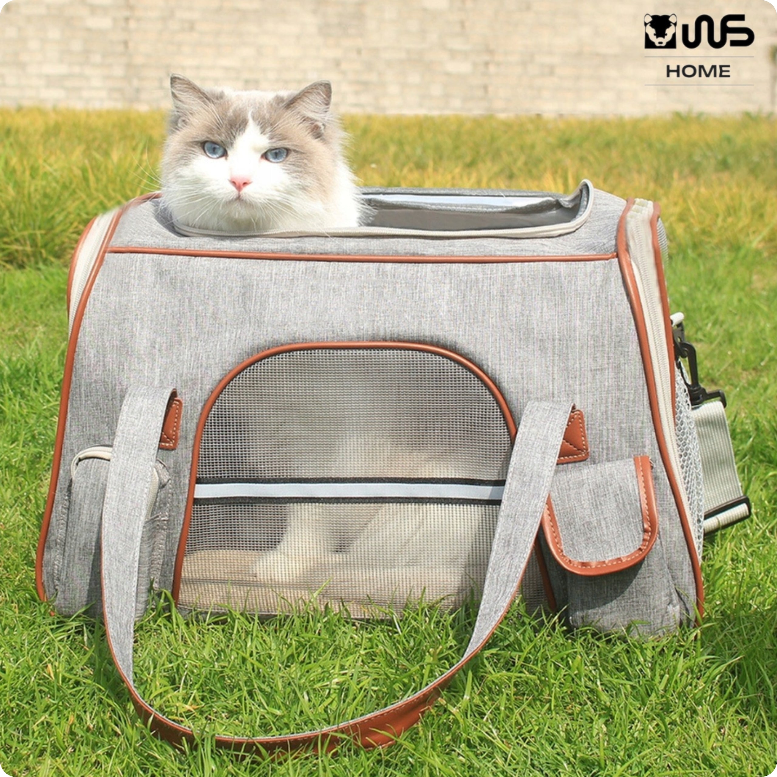 Transporter for Cat Dog Travel Bag Portable 50x30x30 cm to 8 kg Product width 30 cm