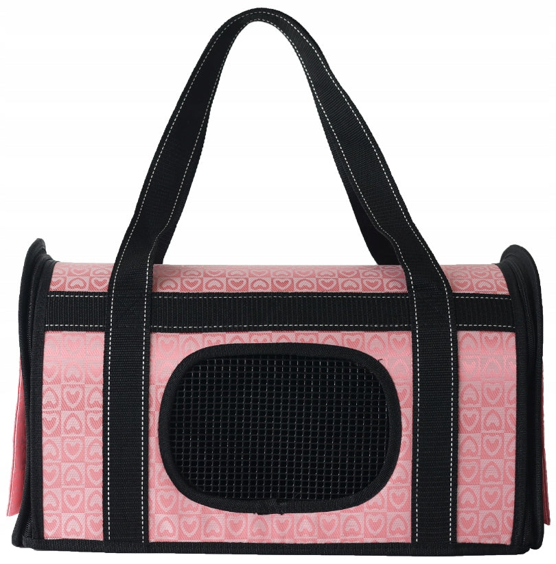 Transporter for animals up to 7 kg pink bag ROYALPAW 44x25x29cm