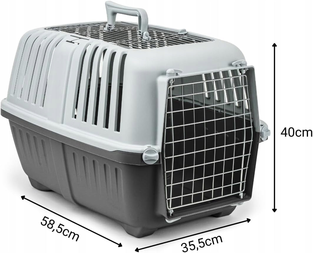Transporter for cat dog Lionto 58,5x35,5x40 cm to 15 kg Manufacturer code TB00916