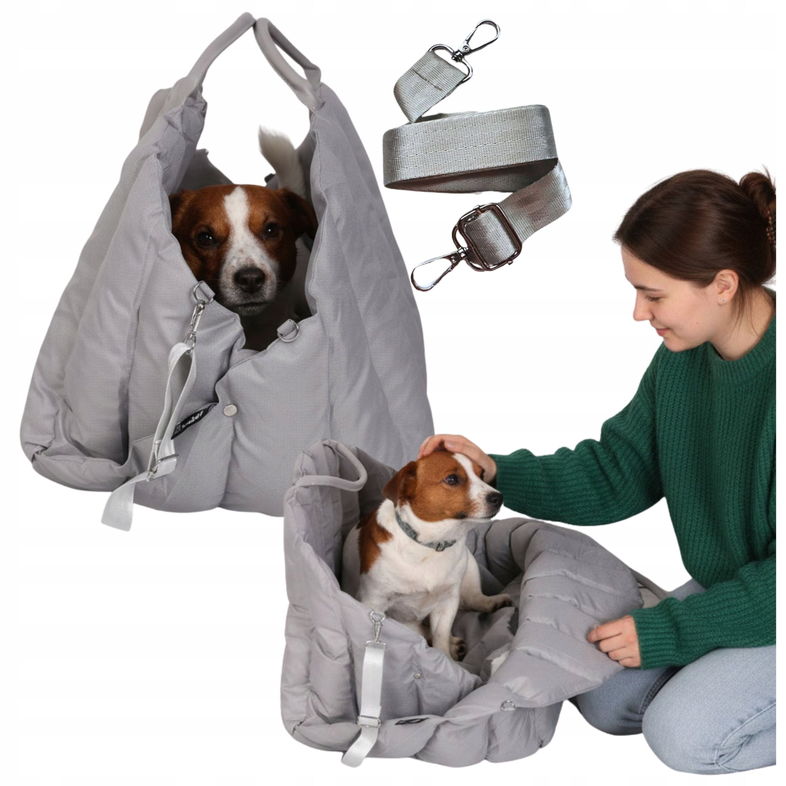Transporter for cat dog carry bag bed carrier seat mat Packaging status original