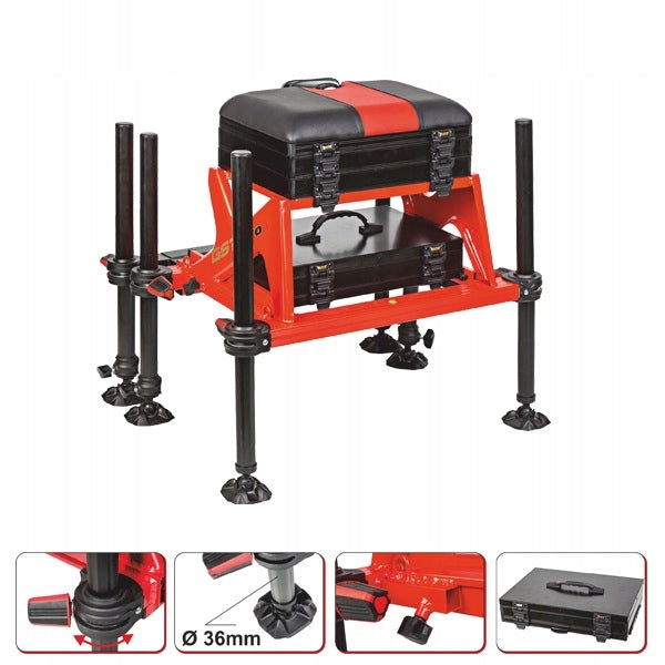 Traper basket with GST Pro Red platform Packaging status original