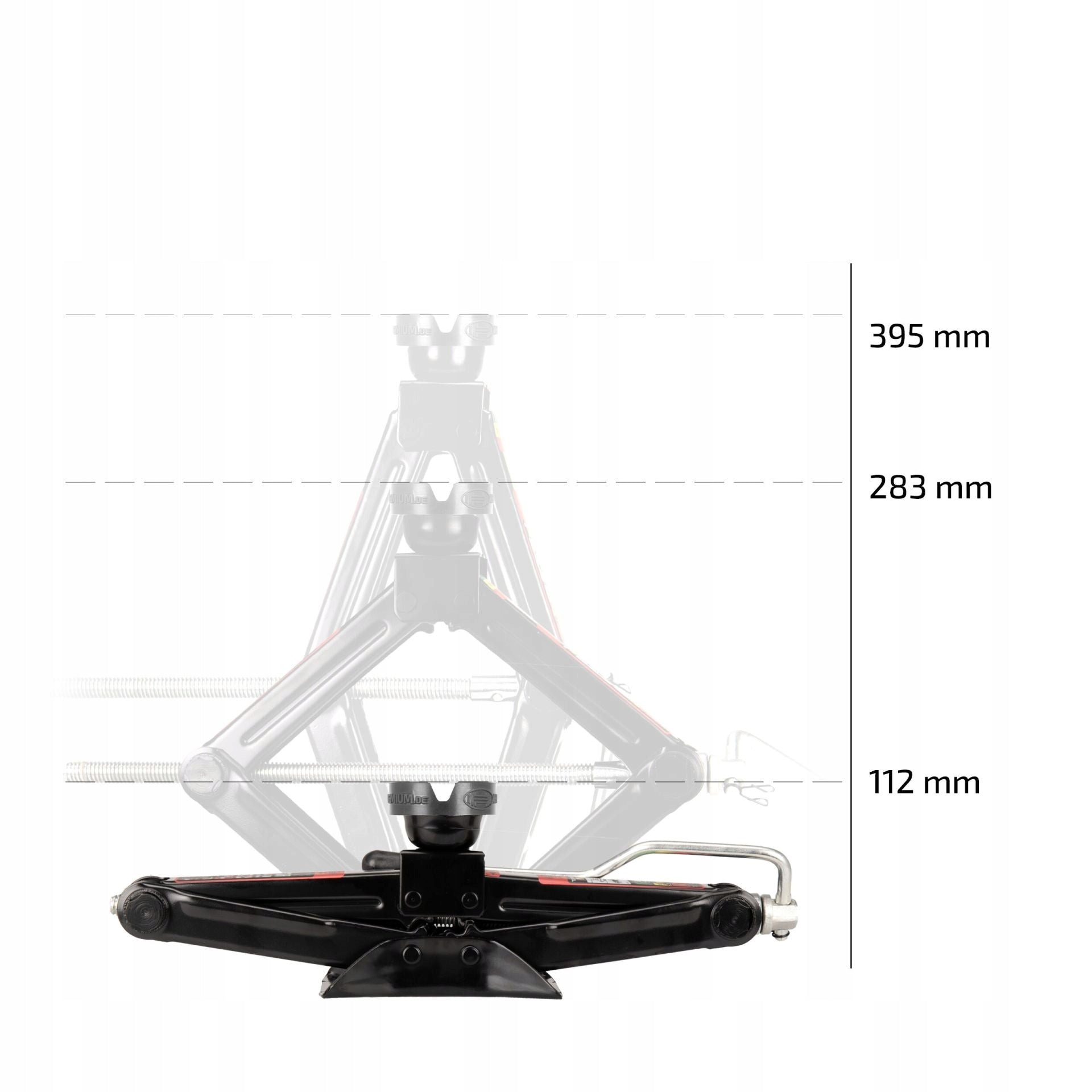 Trapezoidal lift Heyner MultiLift L PRO 2,1T with replaceable rubber + Bag Brand Heyner