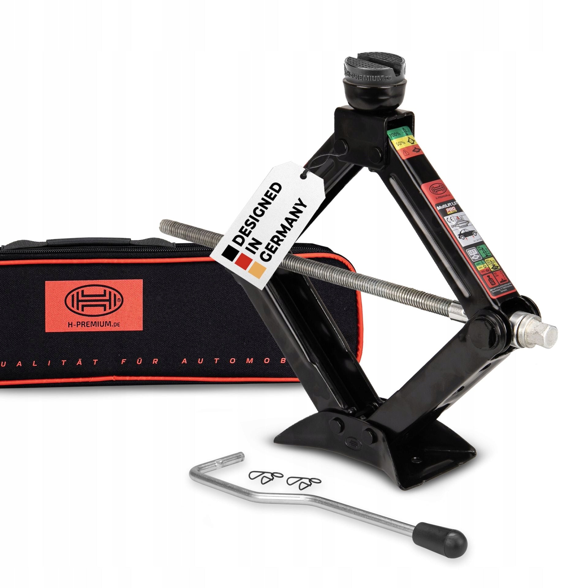 Trapezoidal lift Heyner MultiLift L PRO 2,1T with replaceable rubber + Bag
