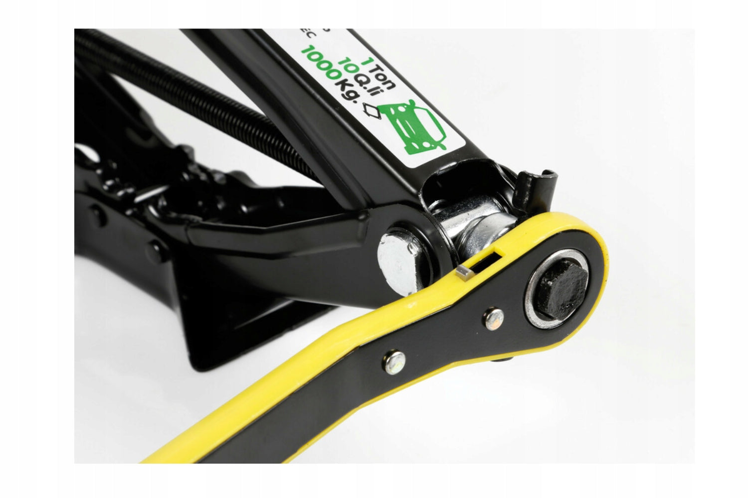 Trapezoidal lift LAMPA car jack 1T 1000kg TUV for wheel change Minimum lifting height 1 mm