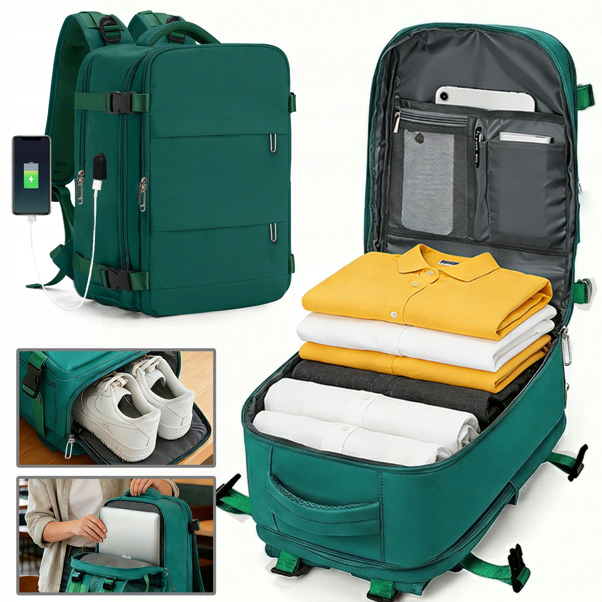 Travel Backpack Ryanair 40x30x20 Carry On Backpack For The Plane Men Women