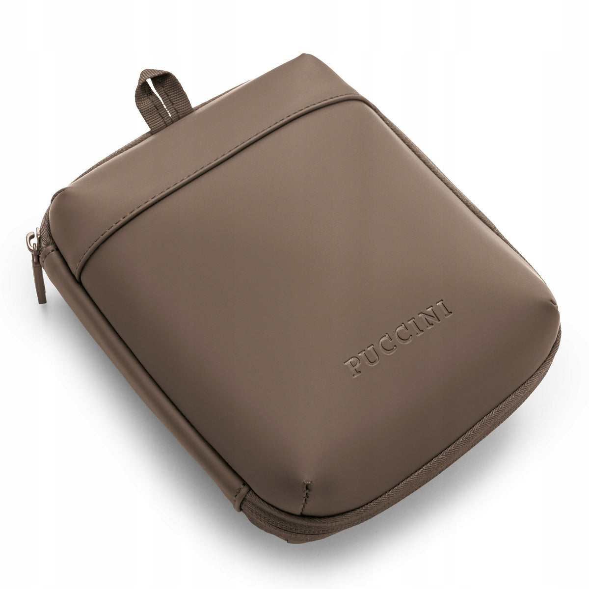 Travel Cable Organizer Case for Suitcase Brown PUCCINI ONE001-2