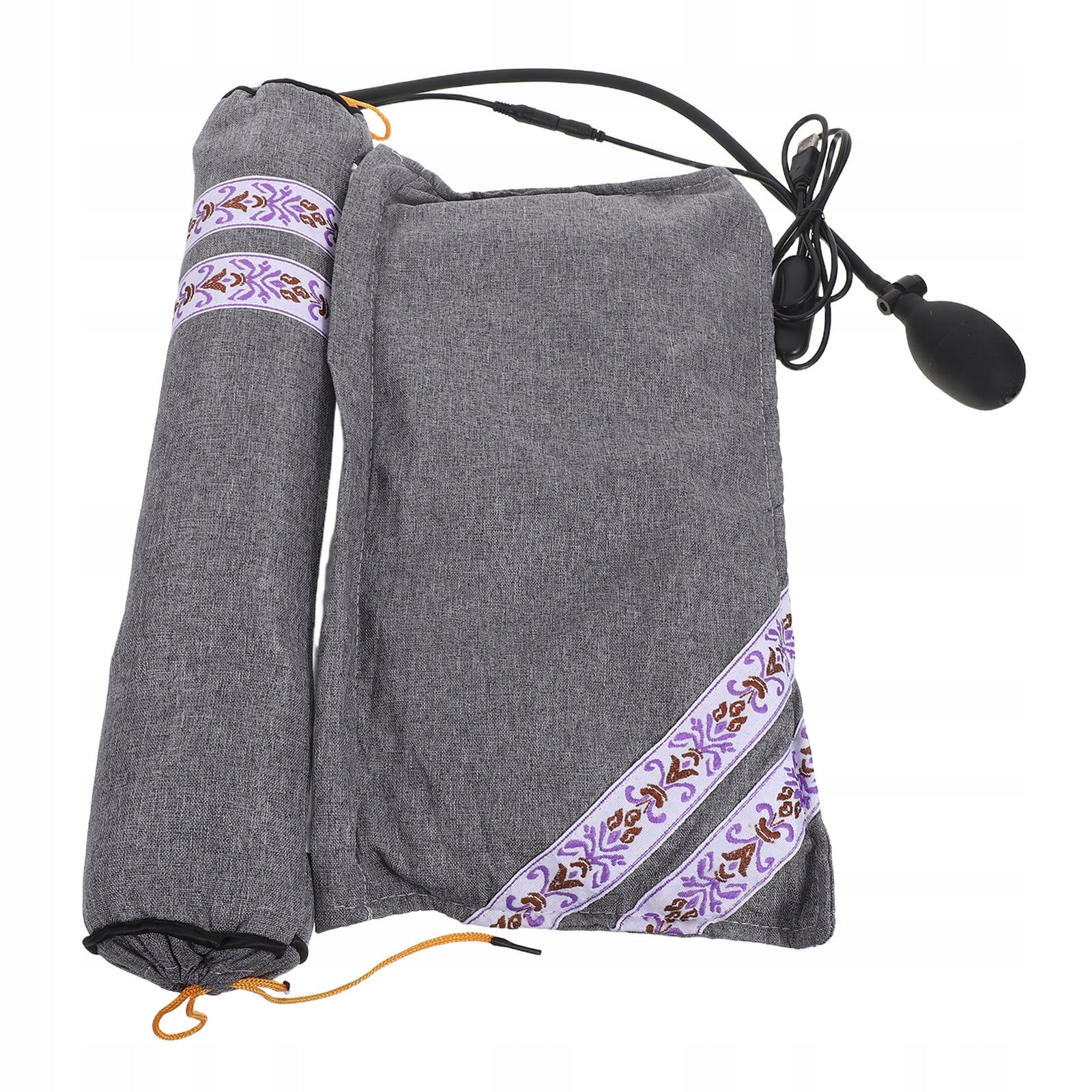 Travel-Friendly Electric Neck Pillow with Soft Cotton Cover