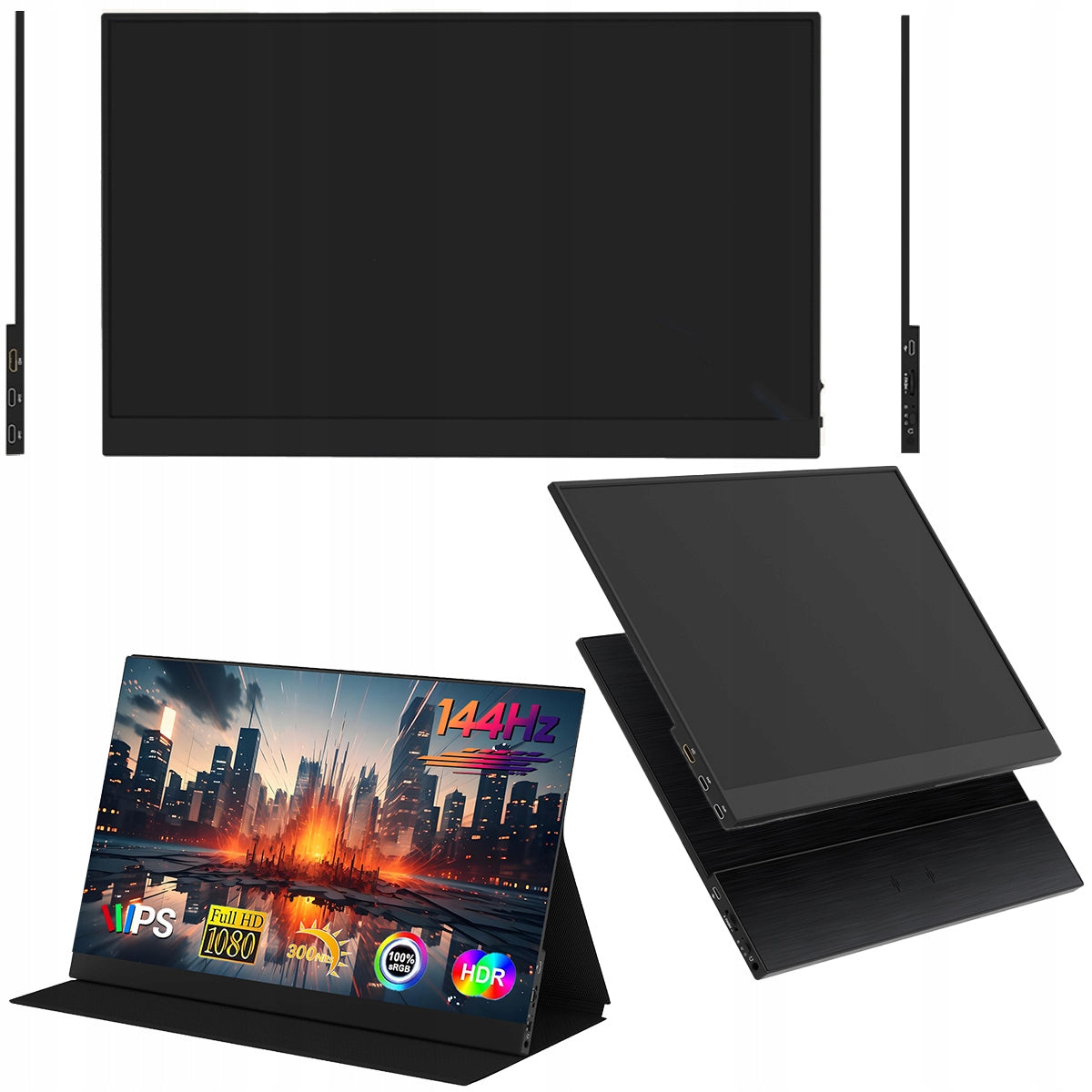 Travel Monitor for PHONE LAPTOP 16,1" 1920*1080P FHD ZEUSLAP P16A Packaging status original