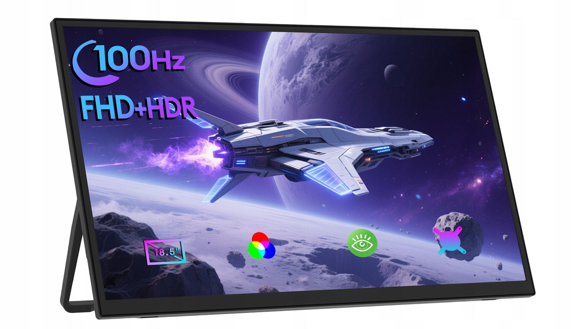 Travel Monitor for PHONE LAPTOP 18,5" 1920*1080P FHD ZEUSLAP Z18S Packaging status original