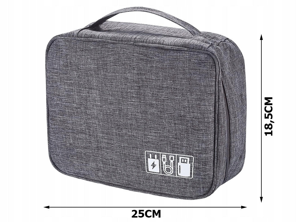 Travel Organizer Bag Case for Chargers and Cables Brand Verk Group