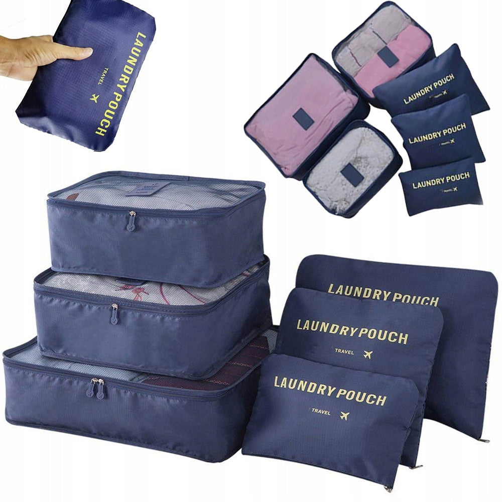 Travel Organizers for Laundry Mesh Suitcase x6