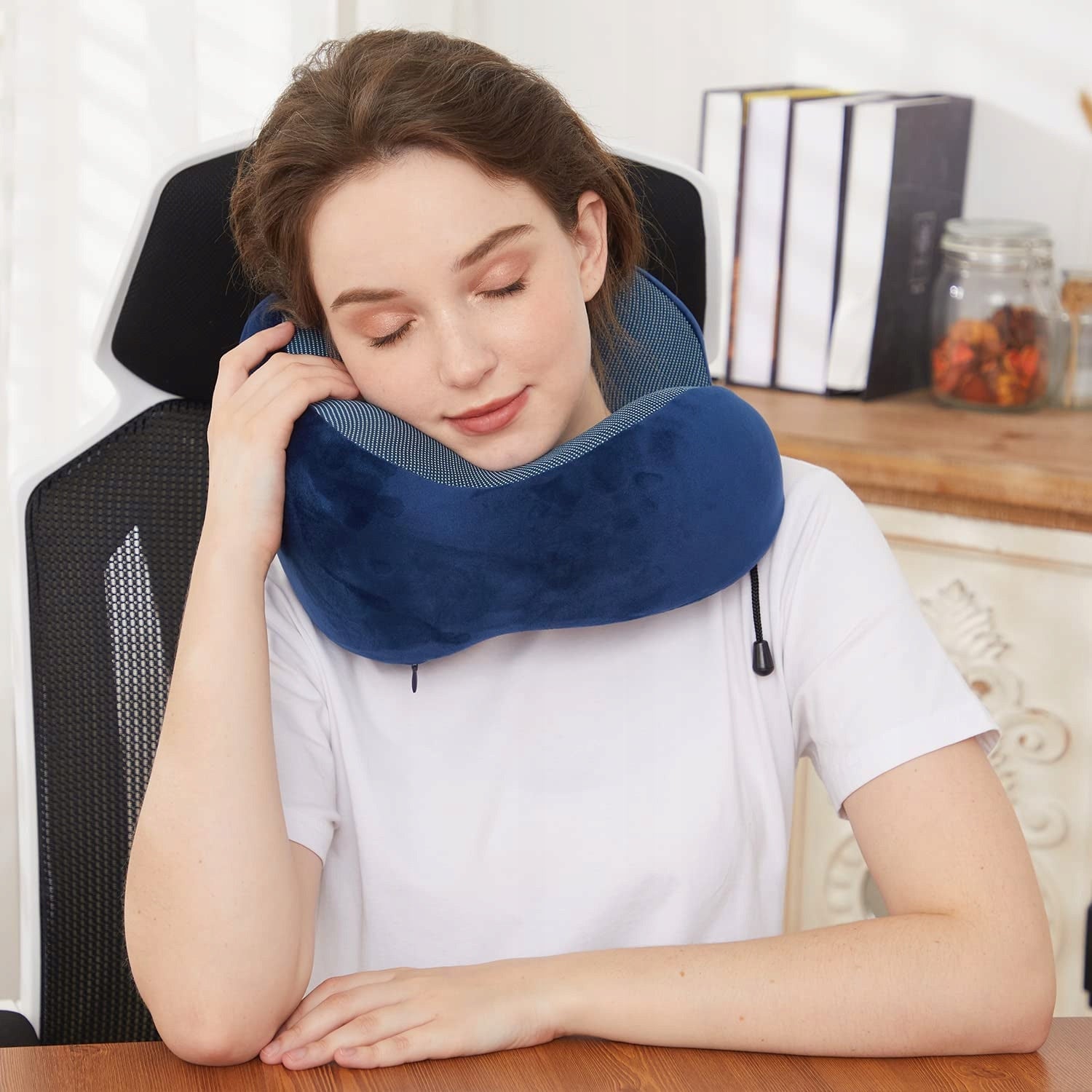 Travel Pillow for Airplane Tourist for Car Rogal for Neck Head Packaging status original