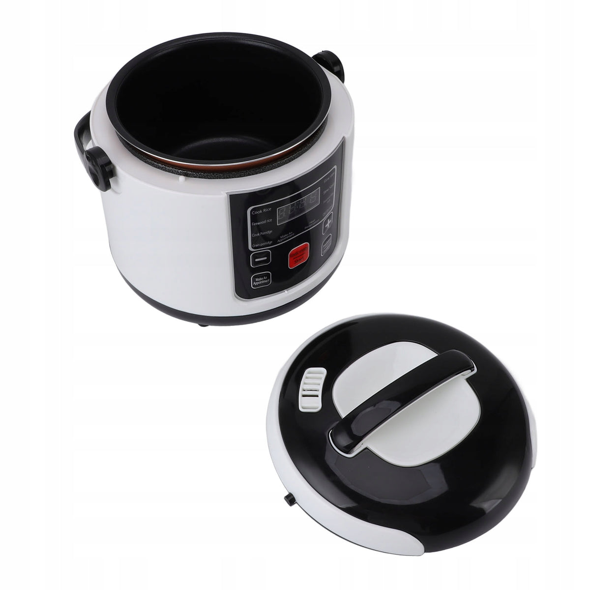 Travel Rice Cooker, 24V 200W ABS PP Aluminum Alloy Without