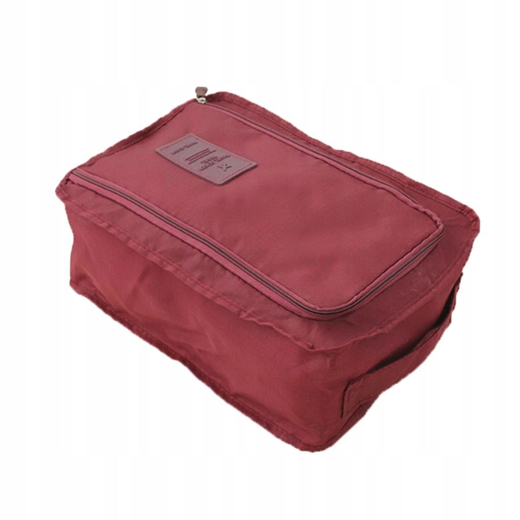 Travel Shoe Organizer Color red
