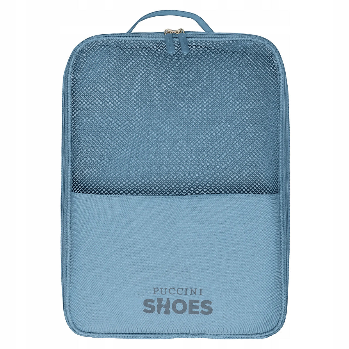 Travel Shoe Organizer Fastened Size L PUCCINI Blue SOL-7 Packaging status original
