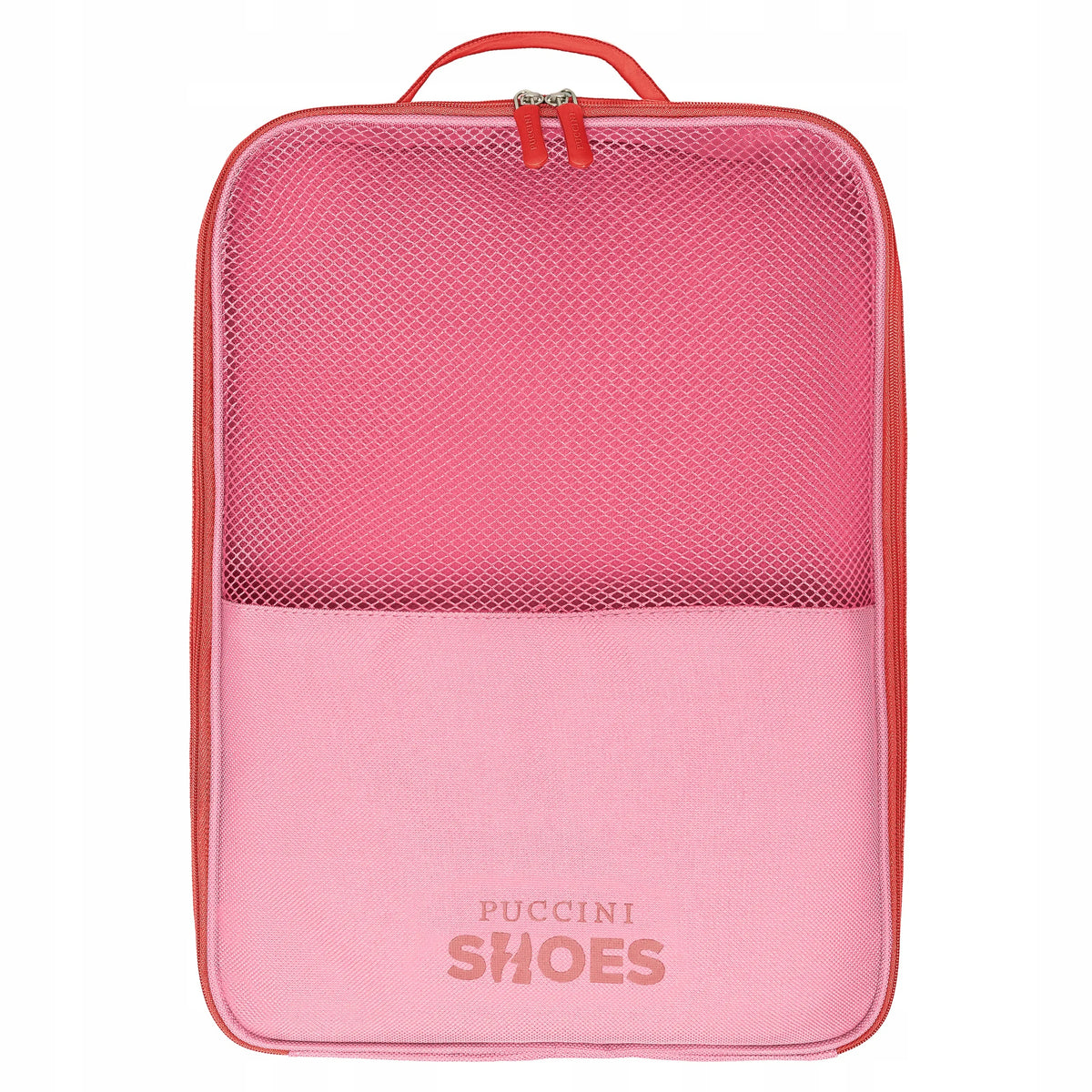 Travel Shoe Organizer Fastened Size L PUCCINI Pink SOL-3D Packaging status original