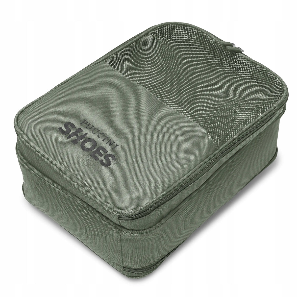 Travel Shoe Organizer Fastened Size M PUCCINI Green SOM-5A