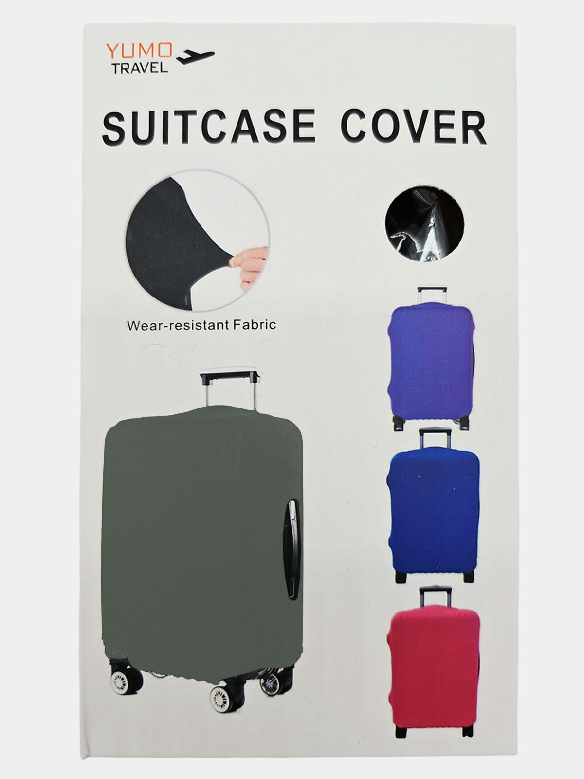 Travel Suitcase Cover Protective Luggage Pouch M Grey Manufacturer code 999CKWSZ-9419