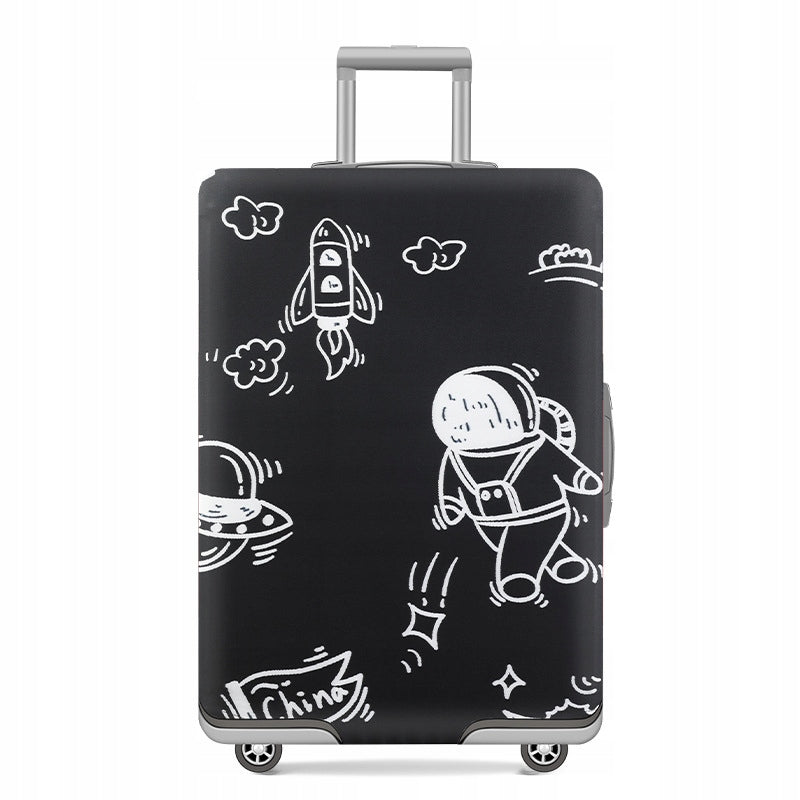 Travel Suitcase Cover Protective Pouch Size M Luggage Various Designs