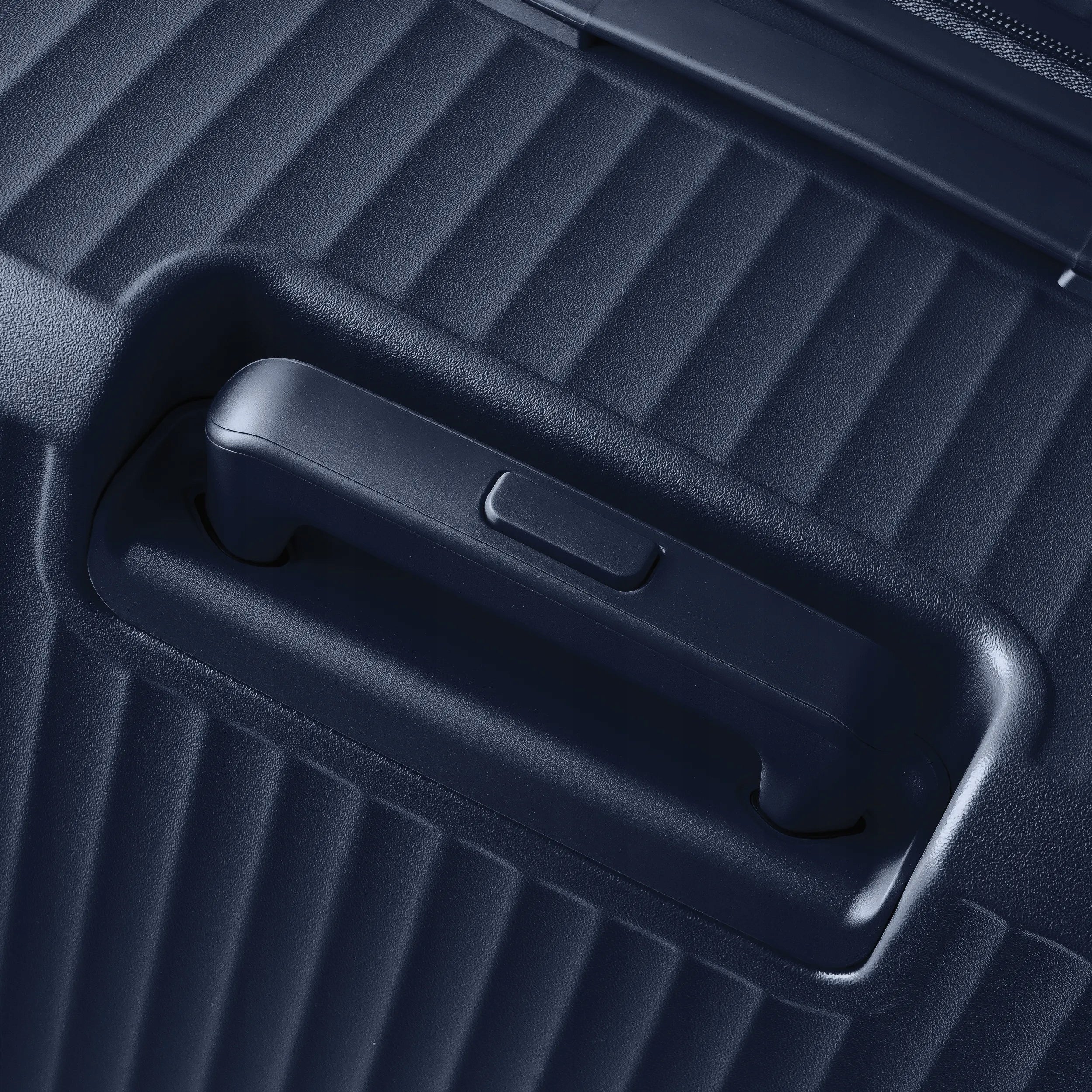 Travel Suitcase Large Polycarbonate On Four Wheels Navy Blue PC036A-7A Depth (shorter edge) 29 cm