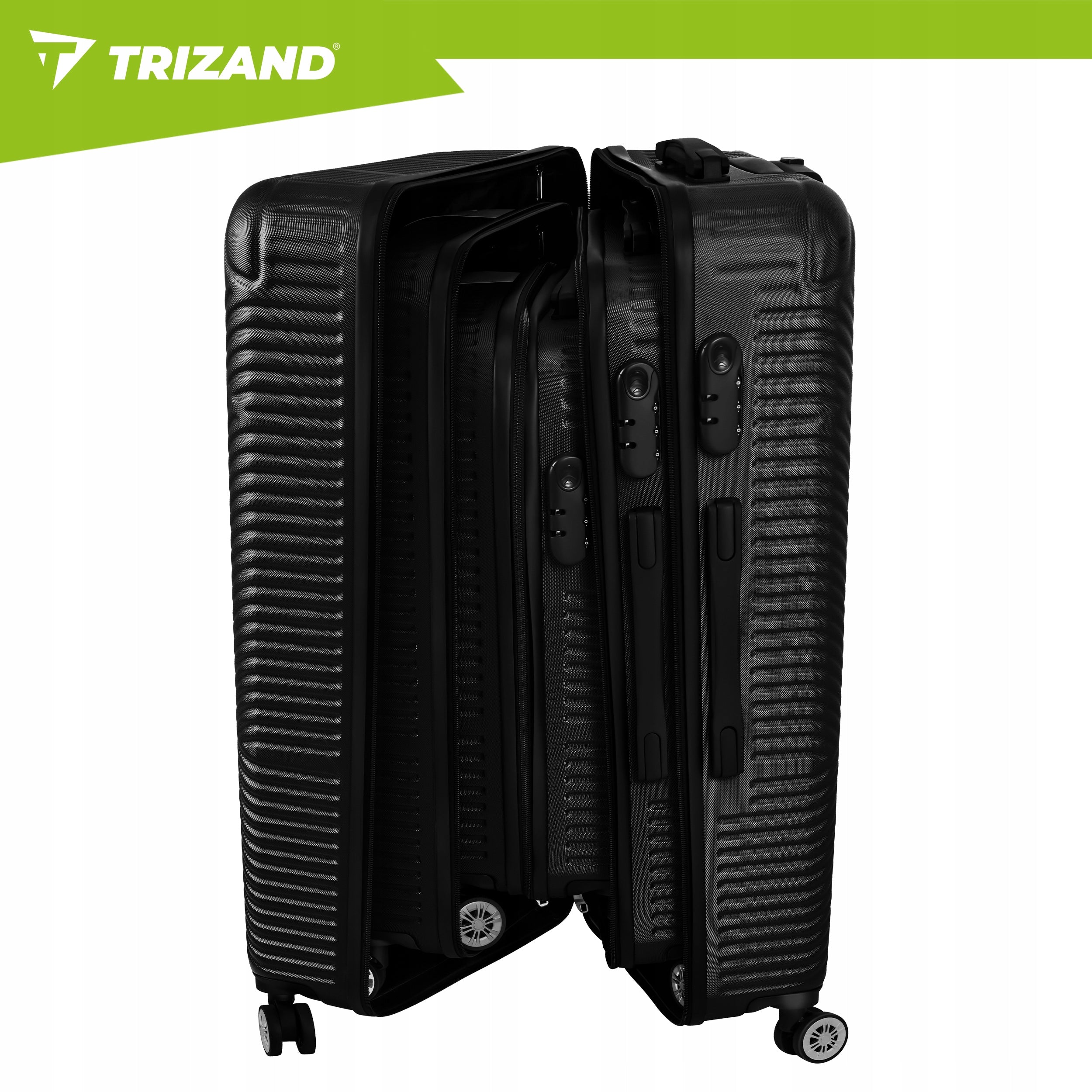 Travel Suitcase Set Large Medium Small on Wheels Suitcase Luggage Packaging status original