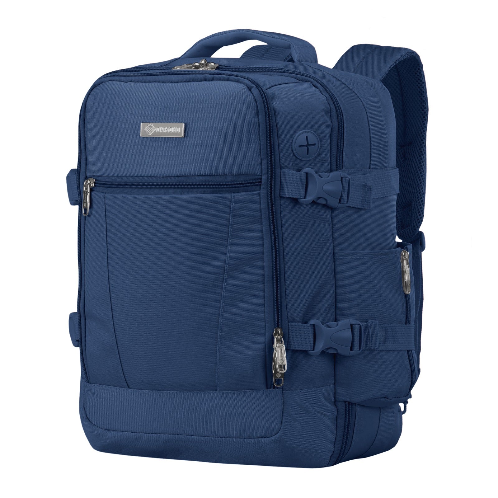 Travel backpack 40x30x20 for airplane 2in1 RYANAIR carry-on luggage DIAMOND