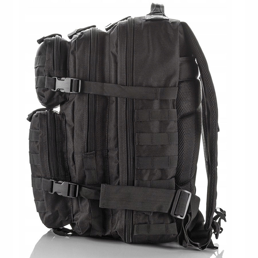 Travel backpack trekking tactical waterproof black roomy urban Packaging status original