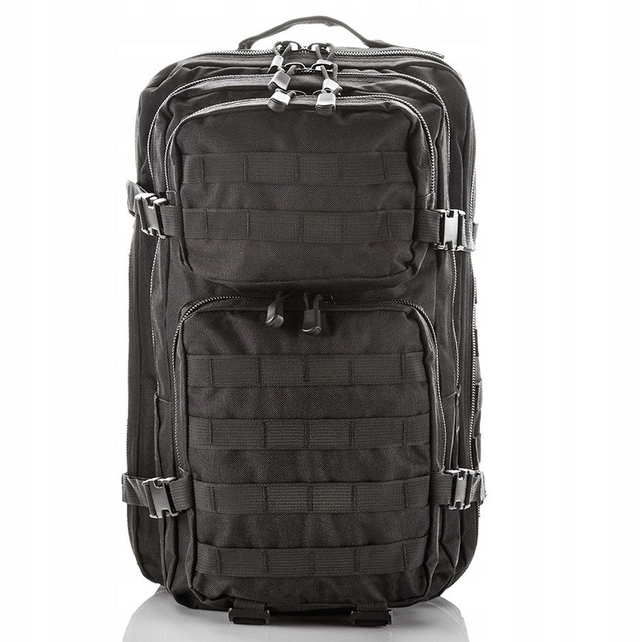 Travel backpack trekking tactical waterproof black roomy urban