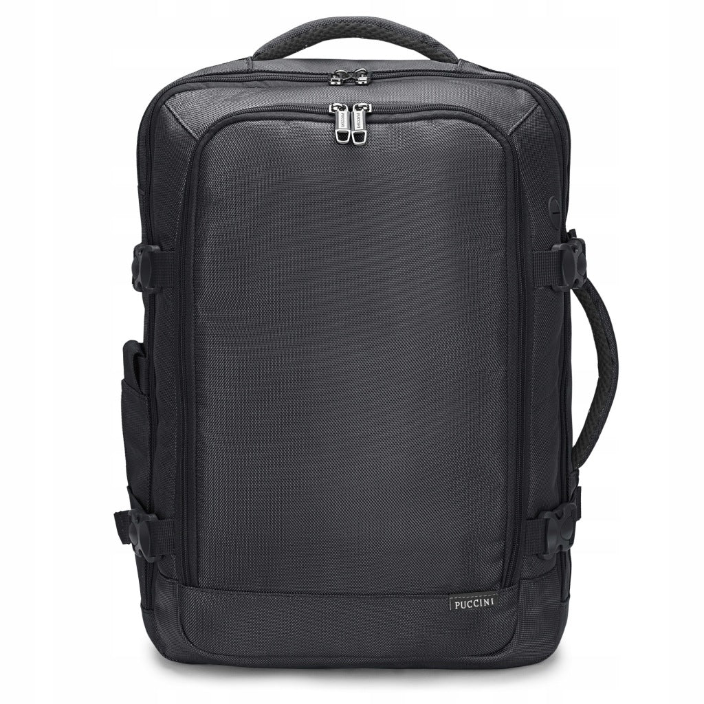 Travel backpack with laptop extension 16'' PUCCINI black PM9031-1 Brand PUCCINI