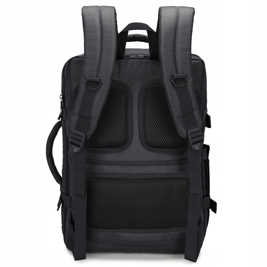 Travel backpack with laptop extension 16'' PUCCINI black PM9031-1 Gender unisex