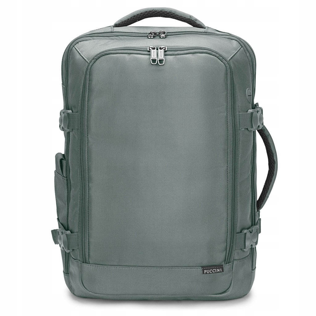 Travel backpack with laptop extension 16'' PUCCINI green PM9031-5 Brand PUCCINI