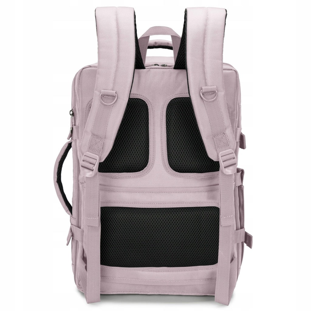 Travel backpack with laptop extension 16'' PUCCINI pink PM9031-3C Gender unisex