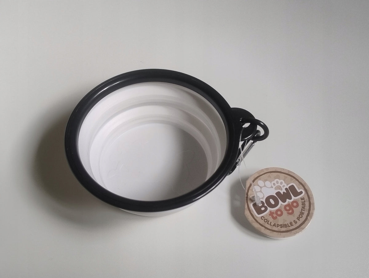 Travel bowl, folding "TO GO" Norwegian Forest Cat Brand Power Gift