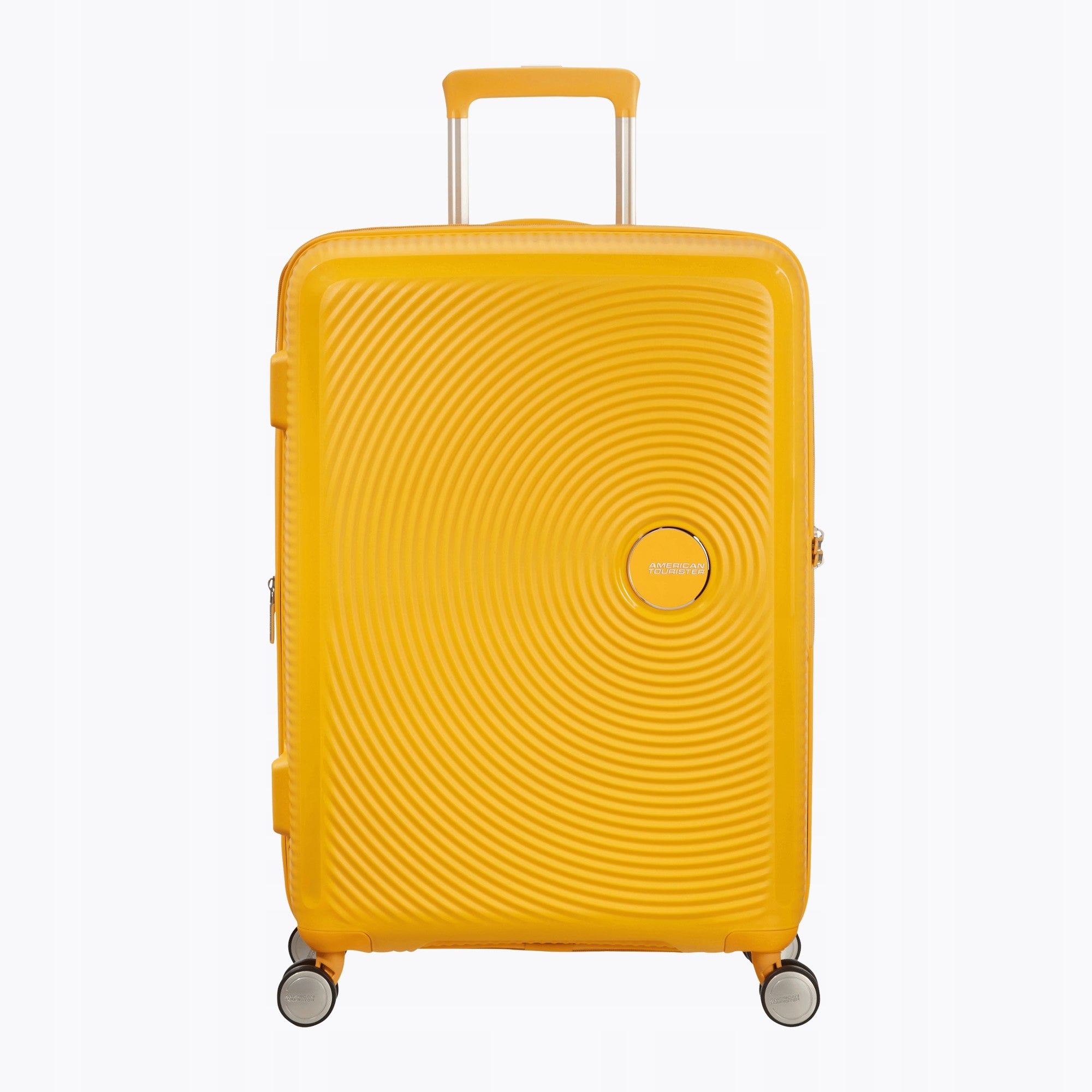 Travel case American Tourister Soundbox 81 l golden yellow Model Soundbox