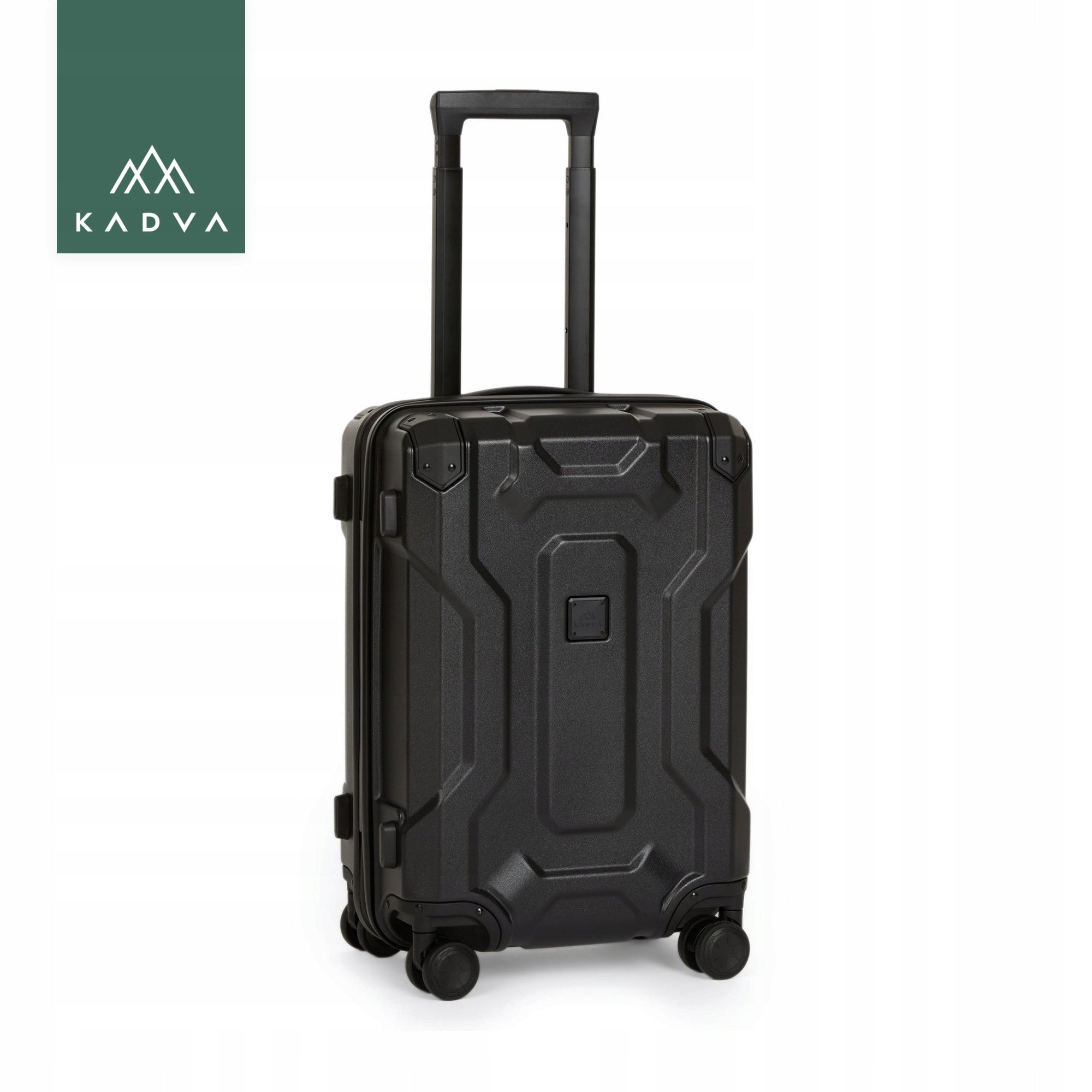 Travel case KADVA Roca 41 l black ON PEGS LUGGAGE SMALL FOR ABS CIPHER Height 55 cm