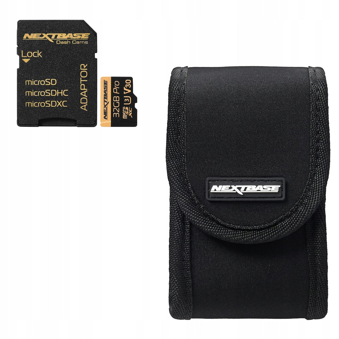 Travel kit for car camera with 32GB card Nextbase