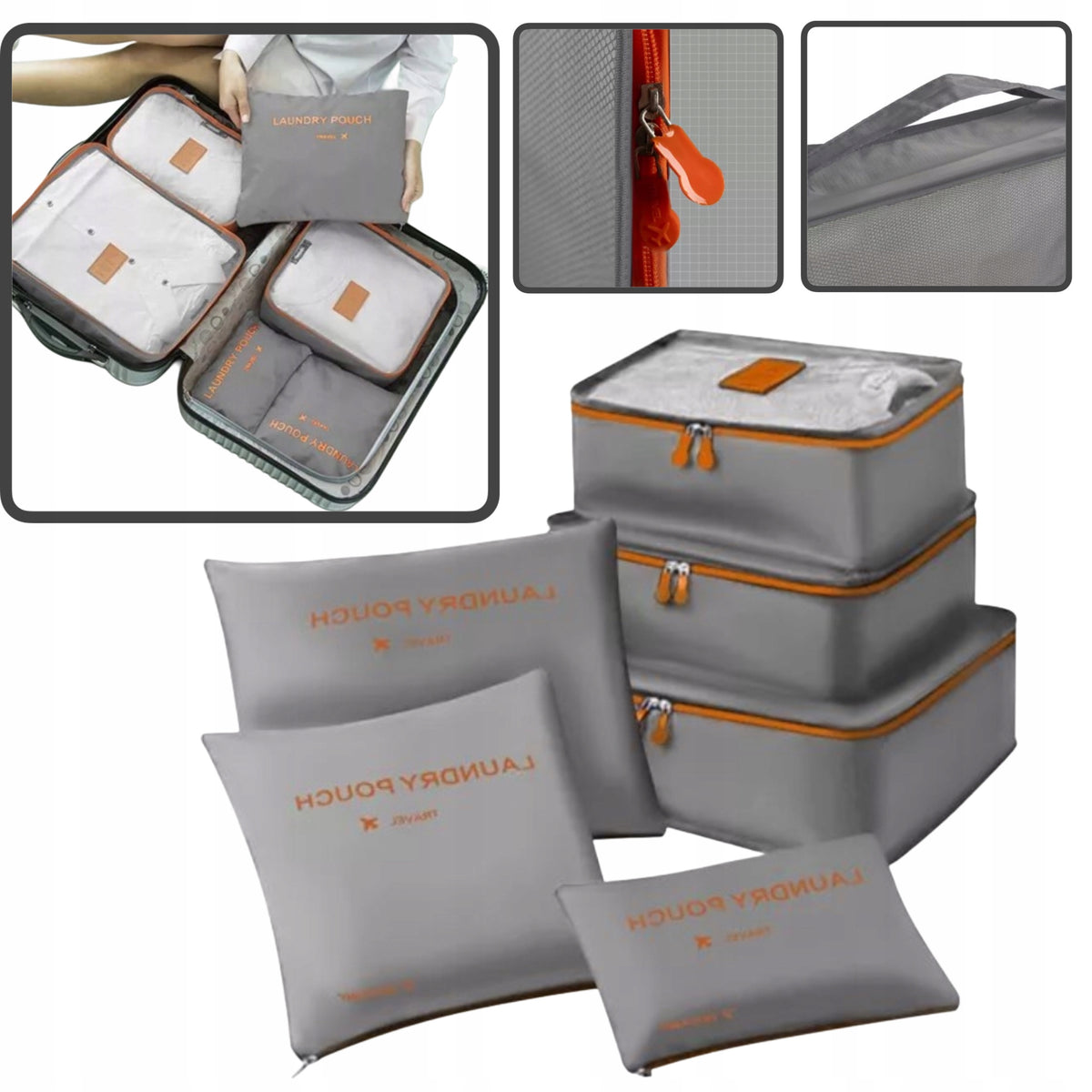 Travel organizer 6 pcs Trizand 23183 Trizand