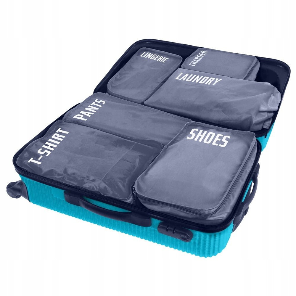 Travel organizer for suitcase 6 pcs.