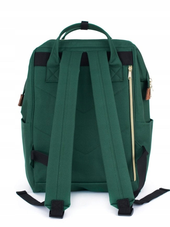 Travel women's backpack Himawari green stylish for city waterproof Packaging status original