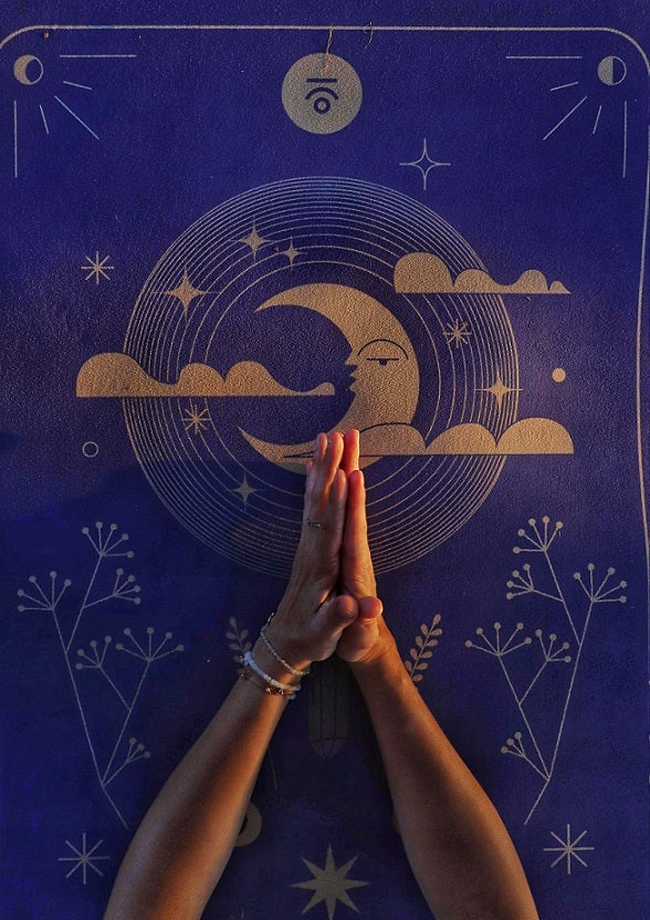 Travel yoga mat Moonholi MAGIC TRAVEL Color multicolor