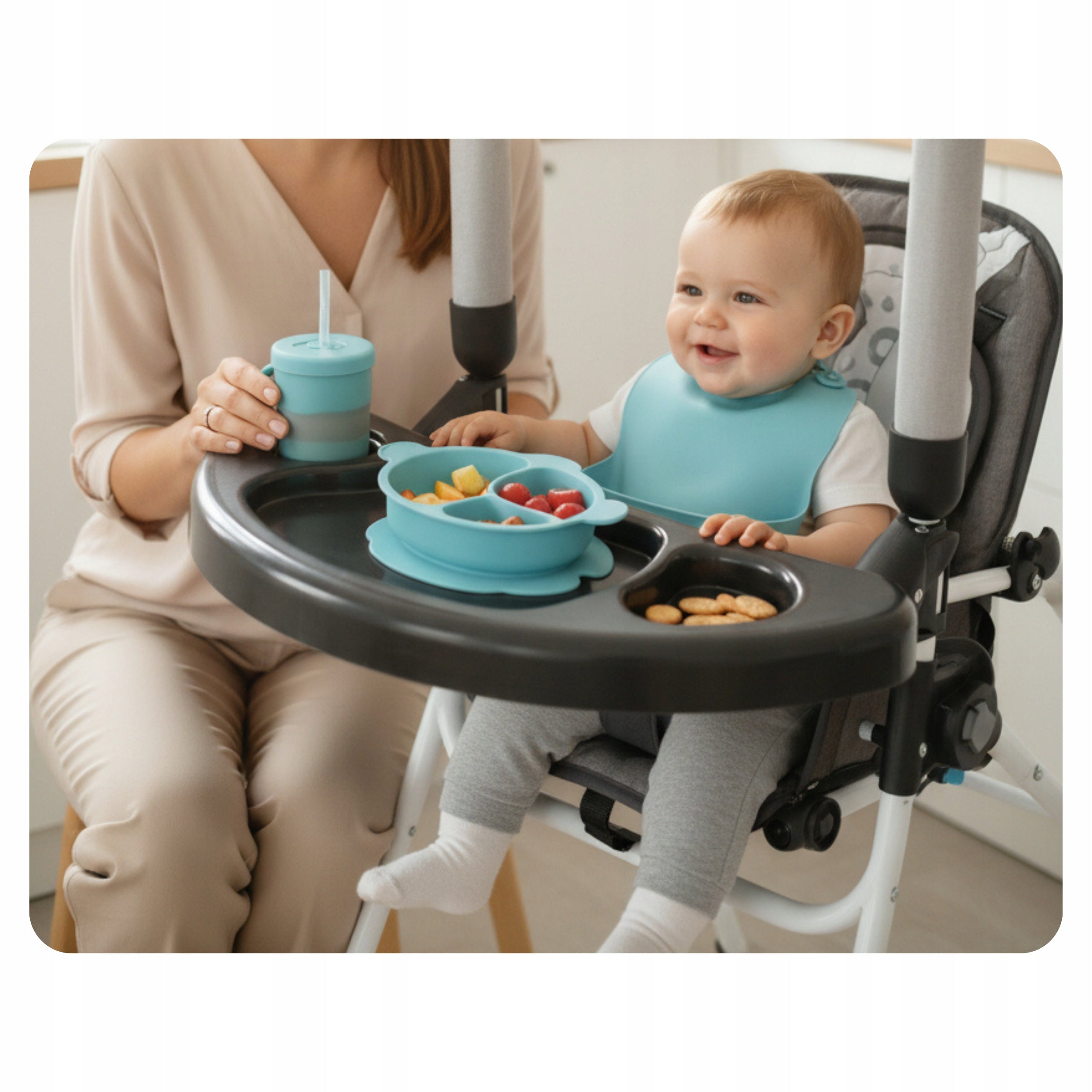 Tray Stand Tray Swing Table Baby Feeding Chair Brand Adbor