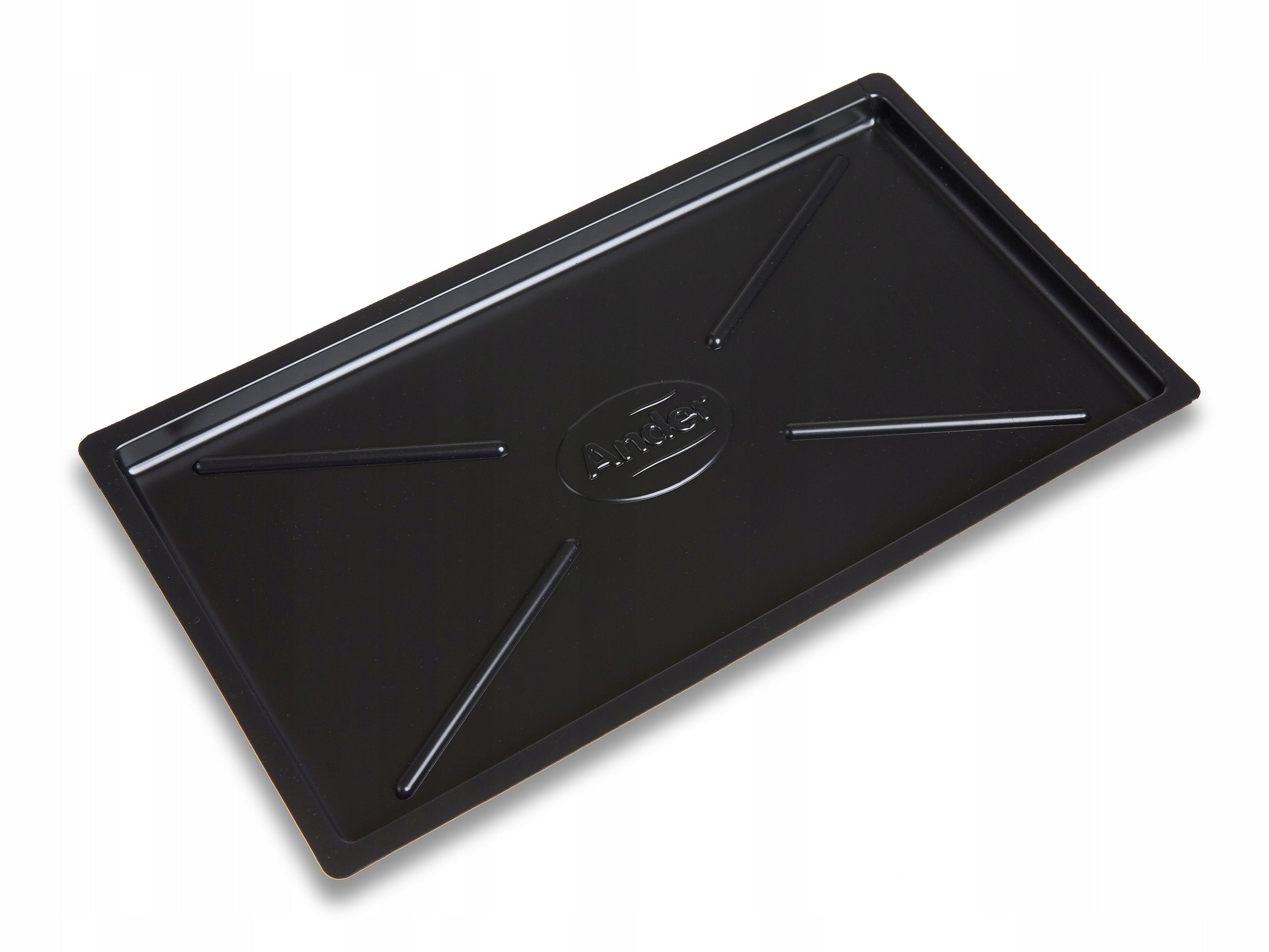 Tray tray for dryer pot stand 37x22cm black