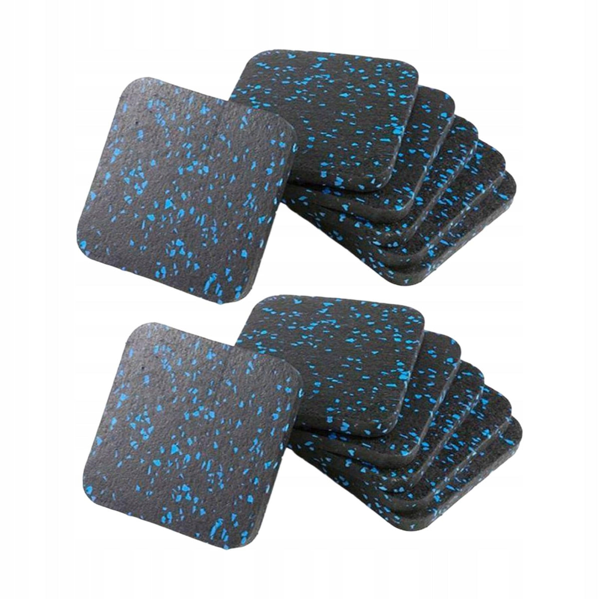 Treadmill Mat AntiSlip Floor Protector for Rowing Machine Sports 12pcs Packaging status original